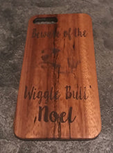 Wood Laser Engraved Custom Phone Case