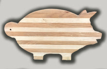 Custom Hardwood Pig Cutting Board