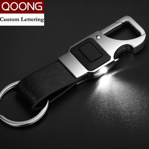 Men's Multi-Functional Leather Key Chain