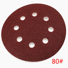 25pc 5inch Sandpaper Sanding Paper for Rotary Sander Grits 60 80 120 180 240